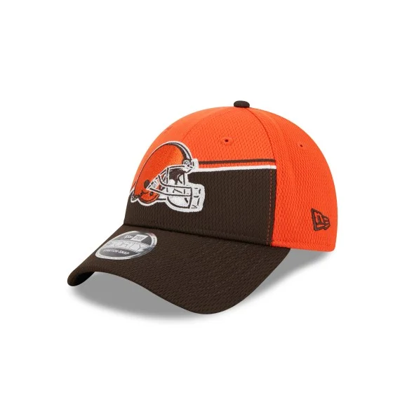 Cleveland Browns New Era 9Forty Snap Back Cap a sinistra