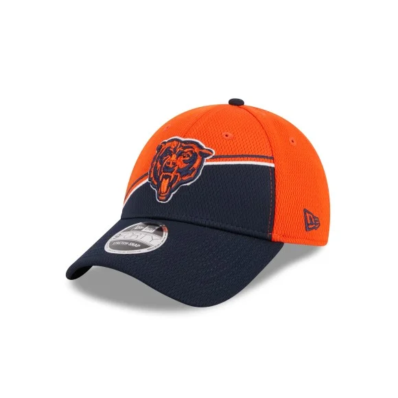 Chicago Bears New Era 9Forty Cappello a scatto a sinistra