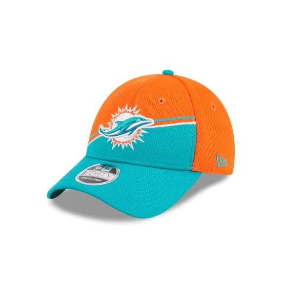 Miami Dolphins New Era 9Forty Snap Back Cap Left