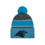 Carolina Panthers New Era NFL 2023 On Field Sport Knit Front