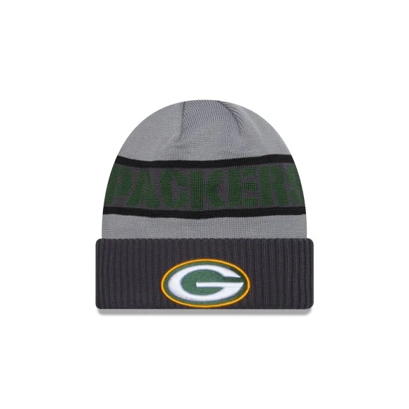 Green Bay Packers New Era NFL 2023 On Field Beanie Front