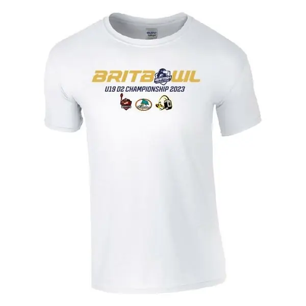 Britbowl 2023 - U19 D2 Championship T-Shirt
