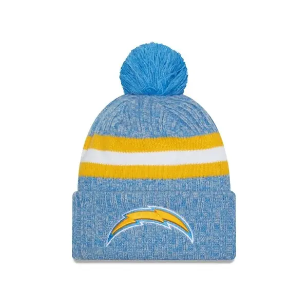 Los Angeles Chargers New Era NFL 2023 On Field Sport Knit Front