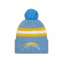 Los Angeles Chargers New Era NFL 2023 On Field Sport Knit Front