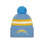 Los Angeles Chargers New Era NFL 2023 On Field Sport Knit Front