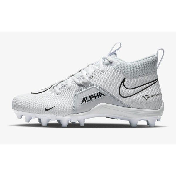 Nike Alpha Menace Varsity 3 Football Cleats White