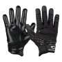 Cutters Gamer 5.0 Gants de receveur rembourrés Noirs