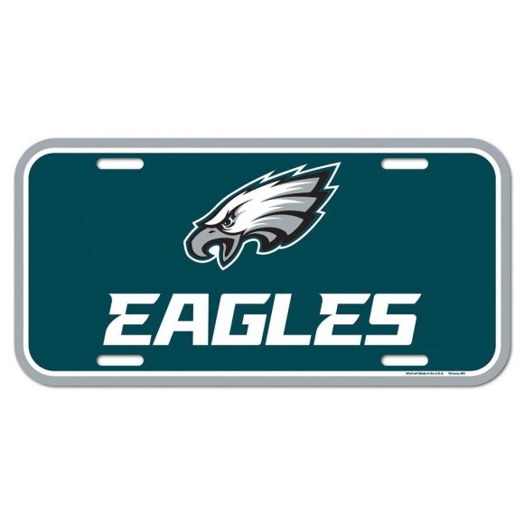 Plaque d'immatriculation des Philadelphia Eagles