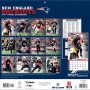 New England Patriots 2024 Wall Calendar Back