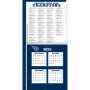 Calendario de pared de los Tennessee Titans 2024 Interior
