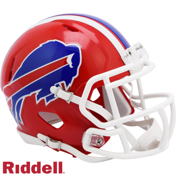 Buffalo Bills Throwback Speed Mini Helmet 1987-01