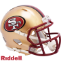 San Francisco 49ers Throwback Speed Mini Helmet 1996-08