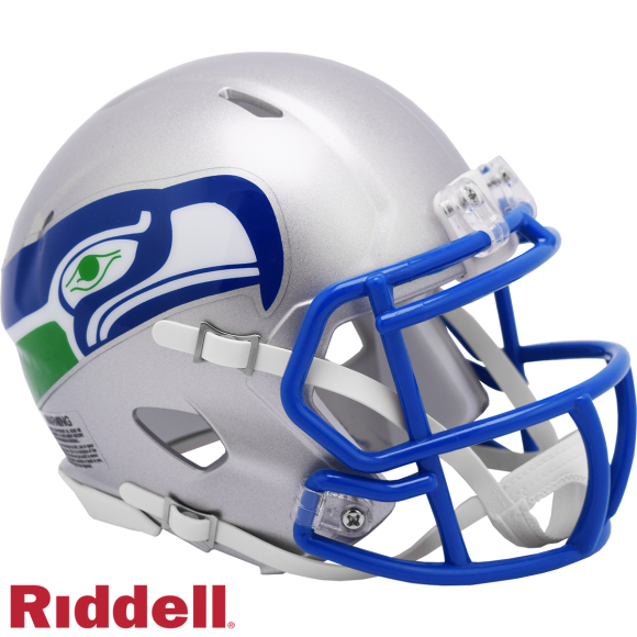 Seattle Seahawks Throwback Geschwindigkeit Mini-Helm 1983-01