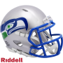 Seattle Seahawks Throwback Geschwindigkeit Mini-Helm 1983-01