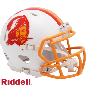 Mini Casco Throwback Speed 1976-96 de los Tampa Bay Buccaneers