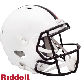 Cleveland Browns On-Field 2023 Alternate Speed Mini-hjelm (White Out)