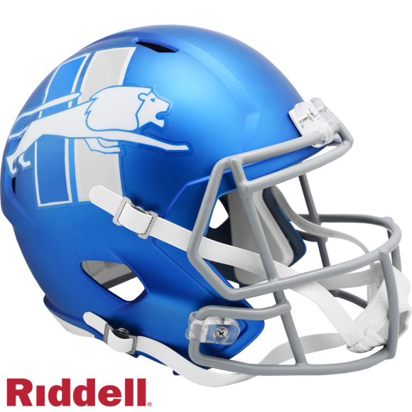 Detroit Lions On-Field 2023 Alternate Speed Mini Replica Helmet