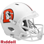 Denver Broncos On-Filed 2023 Alternate Geschwindigkeit Mini Helm (Snowcapped)