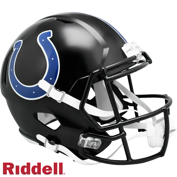 Indianapolis Colts 2023 Alternativ Speed Replica Hjelm På Banen