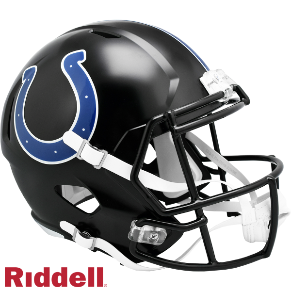 Indianapolis Colts 2023 Ersatz-Speed-Replik-Helm für das Spielfeld
