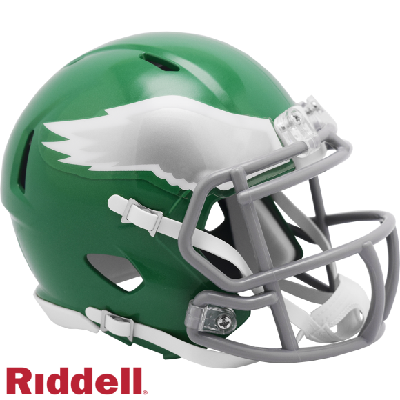 Philadelphia Eagles On-Field 2023 Alternate Speed Mini Replica Helmet