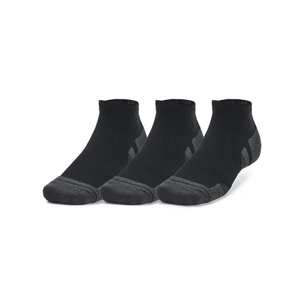 Under Armour Performance Tech Low Cut Socks 3pk Negro