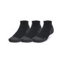 Under Armour Performance Tech Low Cut Socks 3pk Negro