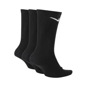 Nike Dri-Fit Crew-strumpor 3pk Svart H