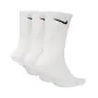 Calcetines Nike Dri-Fit Crew 3pk con talón blanco