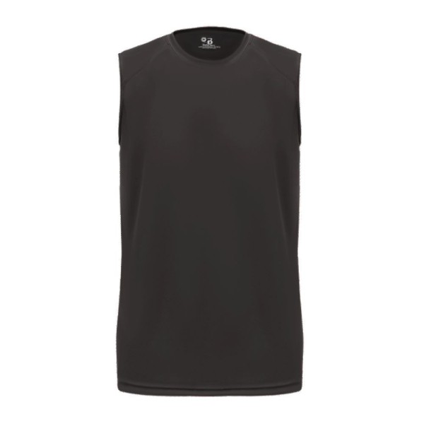 Essentiel - T-shirt sans manches en tissu de performance B-Core en italique
