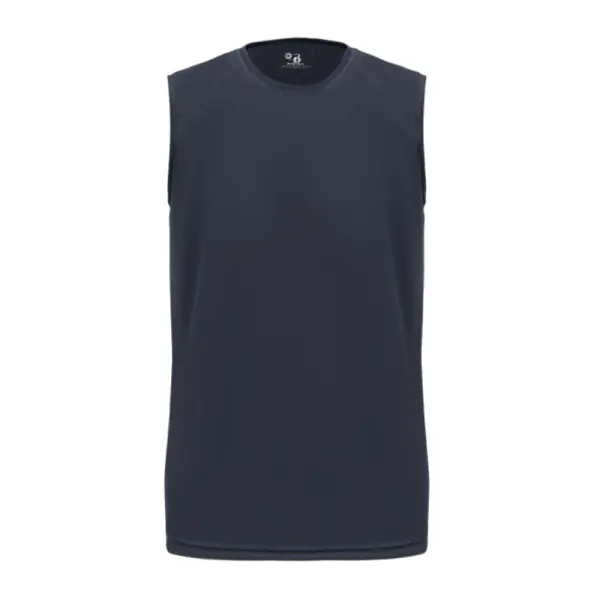 Essentiel - T-shirt sans manches en tissu de performance B-Core en italique