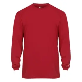 Essenziale - Maglia a Maniche Lunghe B-Core Performance Testo in Corsivo