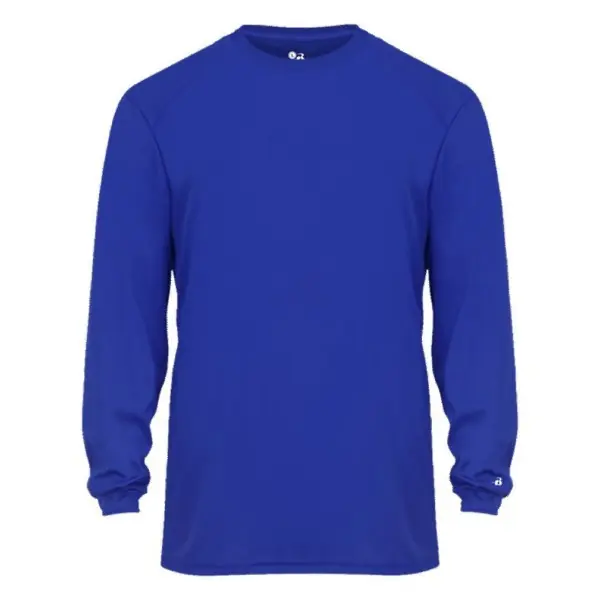 Essenziale - Maglia a Maniche Lunghe B-Core Performance Testo in Corsivo