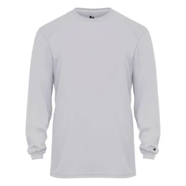 Essenziale - Maglia a Maniche Lunghe B-Core Performance Testo in Corsivo