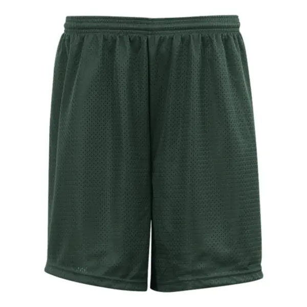 Essentiel - Broderede Mesh Træningsshorts