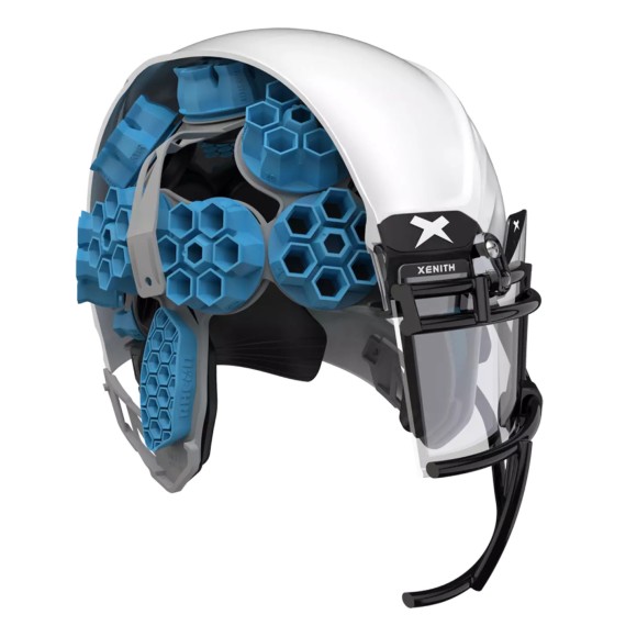 Xenith Shadow XR Football Helm Half Cutaway