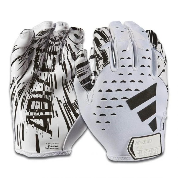 Adidas Adizero 13 Receiver Handschuhe Weiß