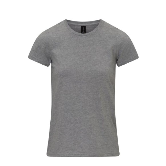 Essentials - Slanted Text Classic Cotton Womens T-Shirt