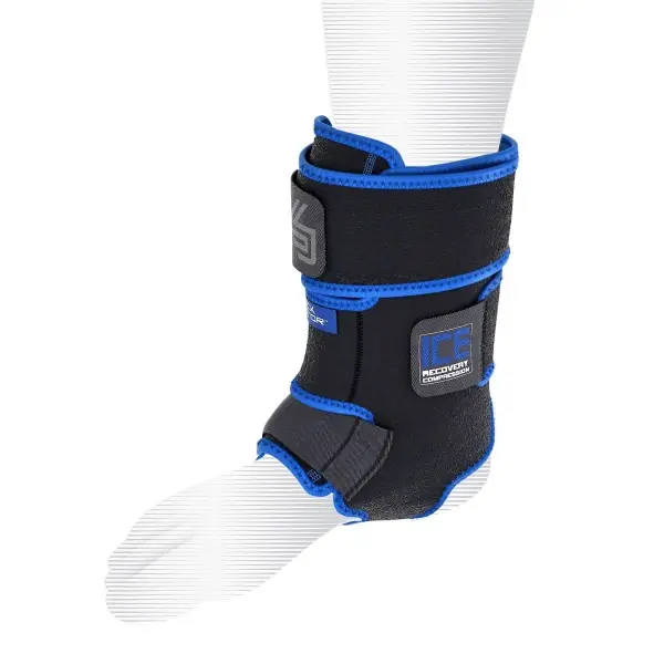 Shock Doctor Ice Recovery Compression Ankle Wrap