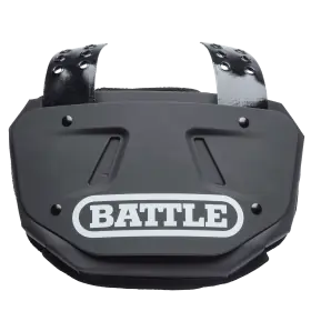 Battle Adult Back Plate Black