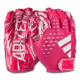 Guantes de receptor Adidas Adizero 13 Rosados