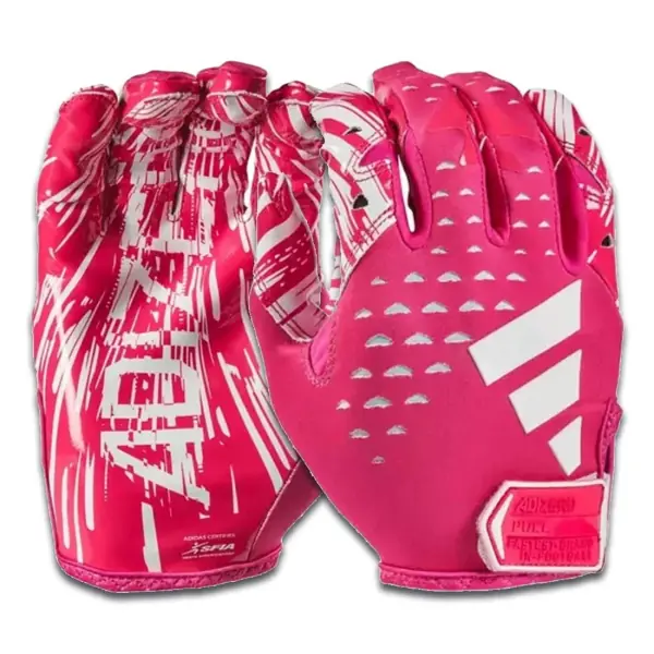 Adidas Adizero 13 Receiver Handsker Pink