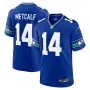 Jersey de Juego Alternativo Nike de los Seattle Seahawks - DK Metcalf frente y reverso