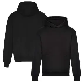 Universitet - Bokstavsman Broderad & Tryckt Signatur Hoodie
