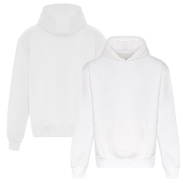 Varsity - Large Letter Embroidered & Printed Hoodie