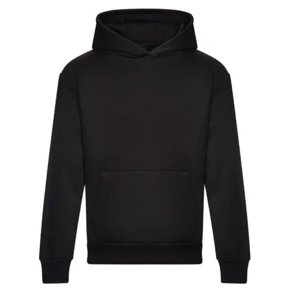 Varsity - Arch Text Embroidered & Printed Hoodie