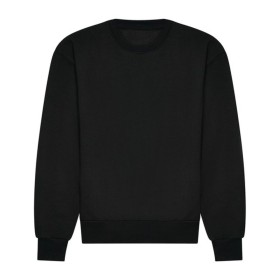 Universitario - Sudadera con Texto en Arco Bordado e Impreso de Firma