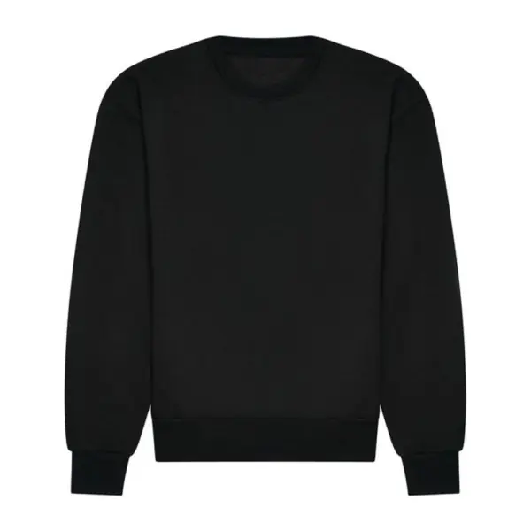 Varsity - Arch Text Embroidered & Printed Signature Sweatshirt