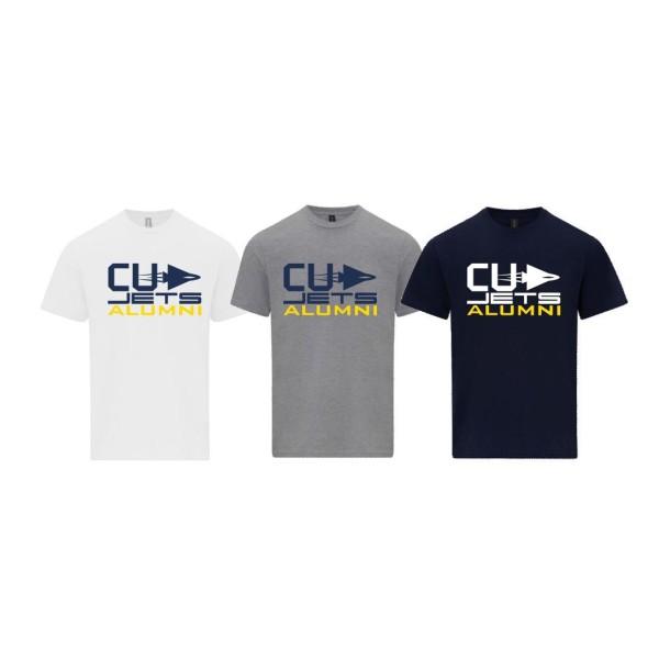 T-shirt avec logo complet des anciens élèves des Coventry Jets