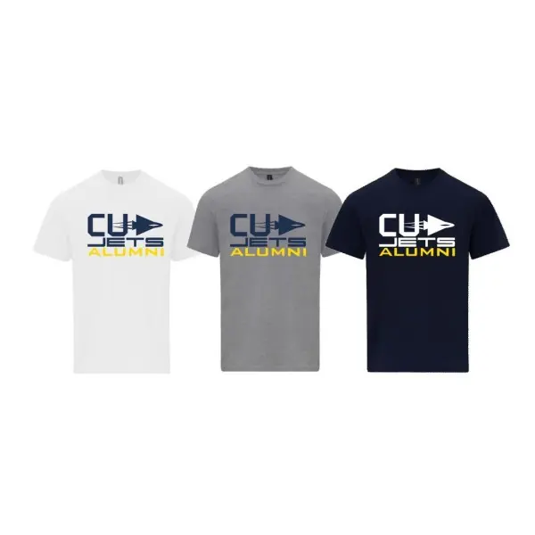 T-shirt avec logo complet des anciens élèves des Coventry Jets